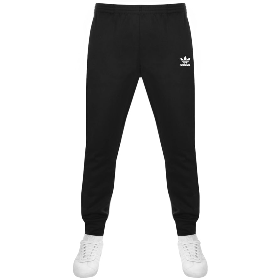 black adidas with tan bottom